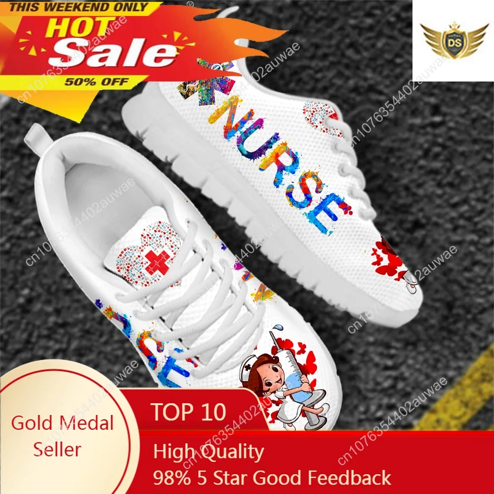 Women'S Shoes Nursing - Bonito hospital dos desenhos animados enfermeira