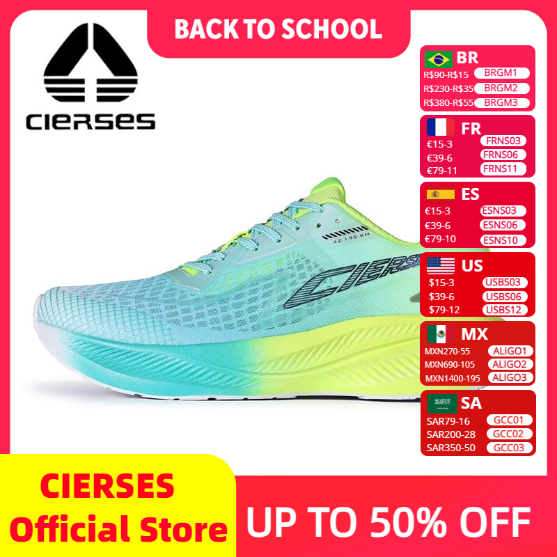 Women Shoes Zoom - CIERSE Amortecimento Tênis de corrida antiderrapante