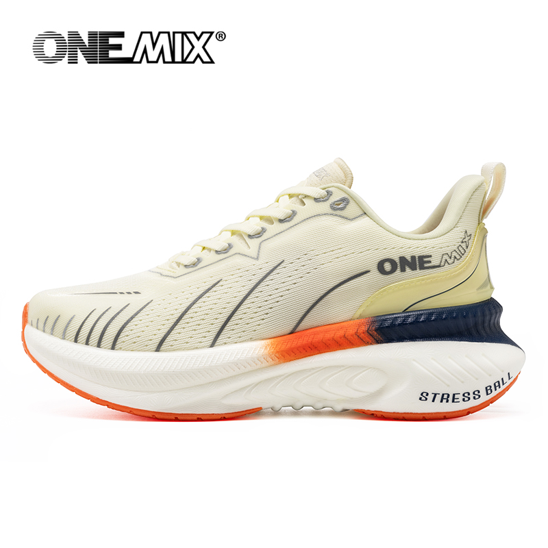 Women Shoes Qc - Onemix branco tênis de corrida de