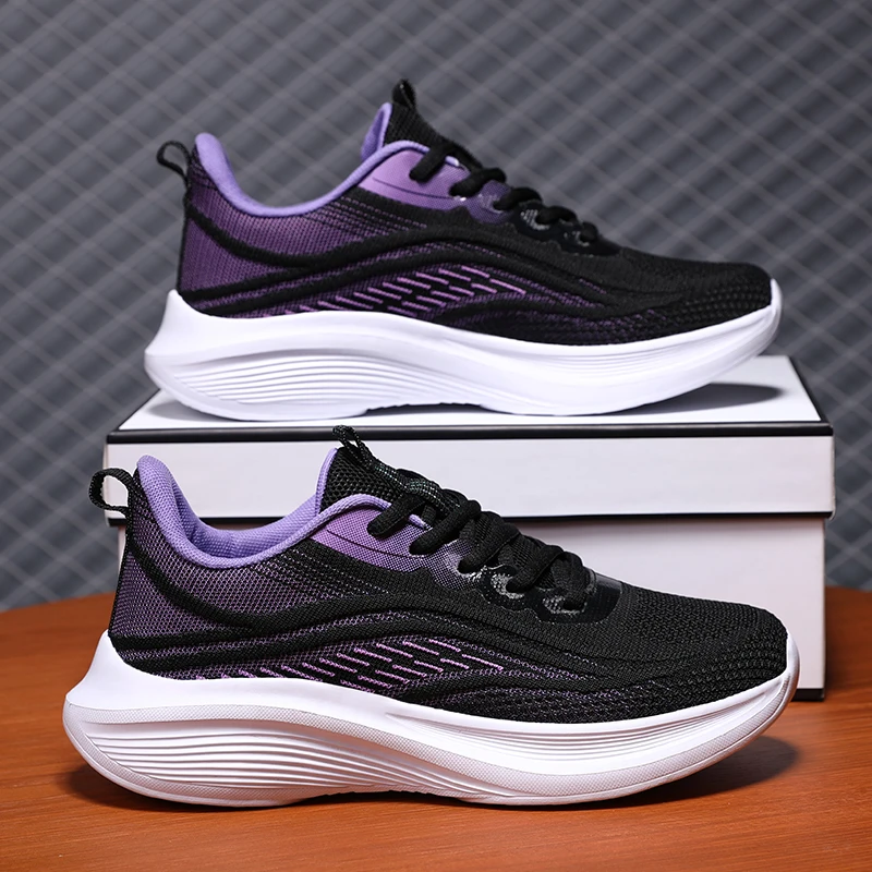 Women Shoes Qc - Tênis Plataforma Feminino Respirável em Malha