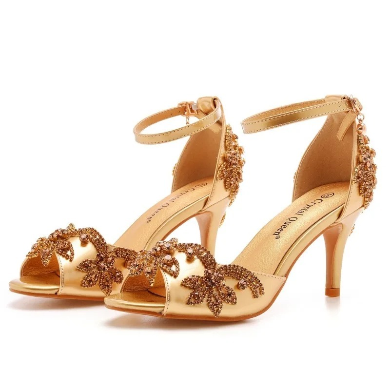 Women'S Shoes Peep Toe - Sapatos Femininos de Designer de Moda,