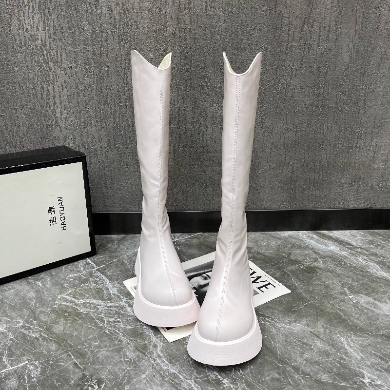 Knee High Boots Women - Novas botas altas antiderrapantes simples de