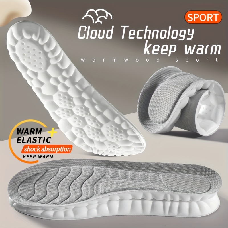 Women'S Shoes High Arch Support - Palmilhas Esportivas 4D Macias, Respiráveis, de