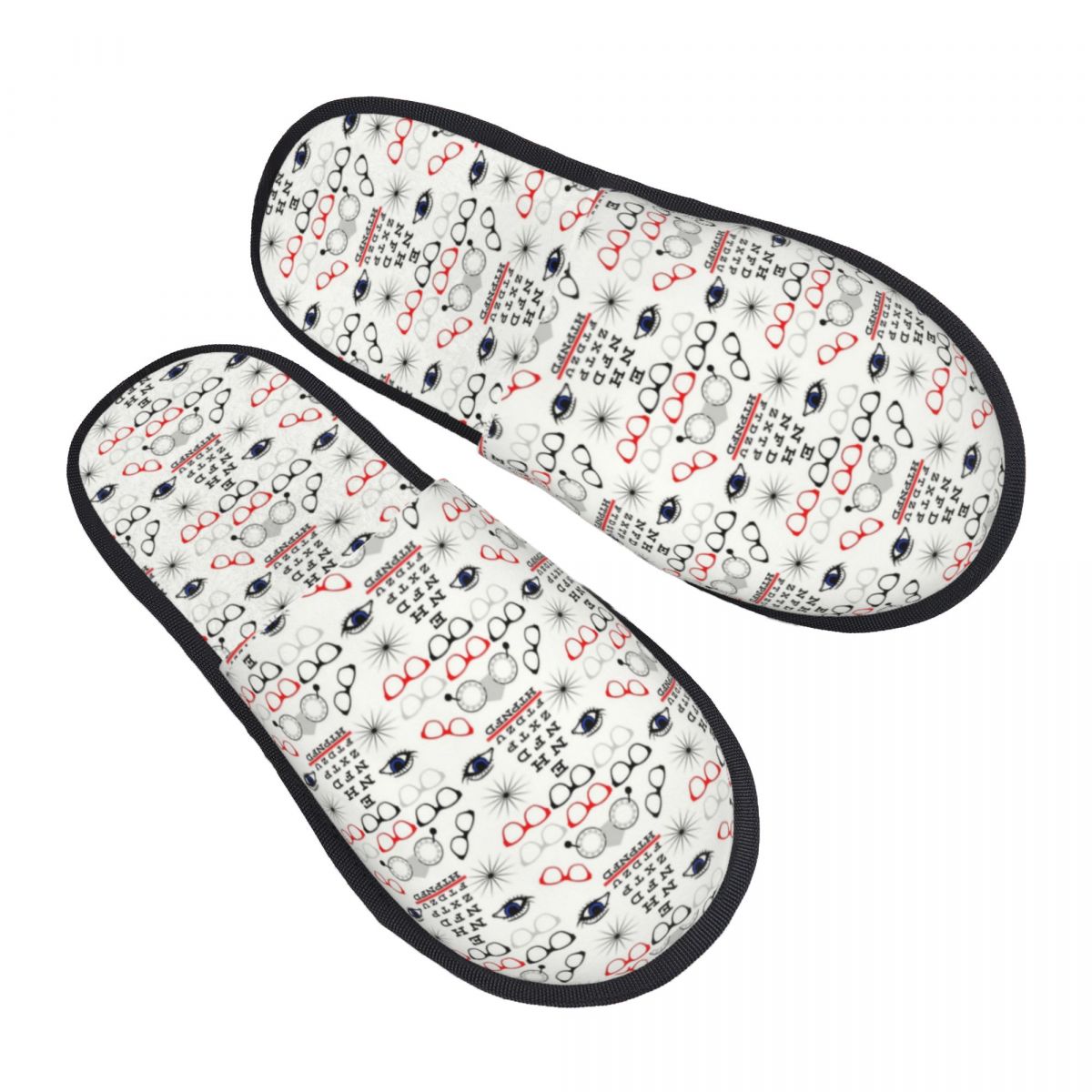 Women Shoes Chart Size - Chinelos Personalizados Engraçados para Ópticos e