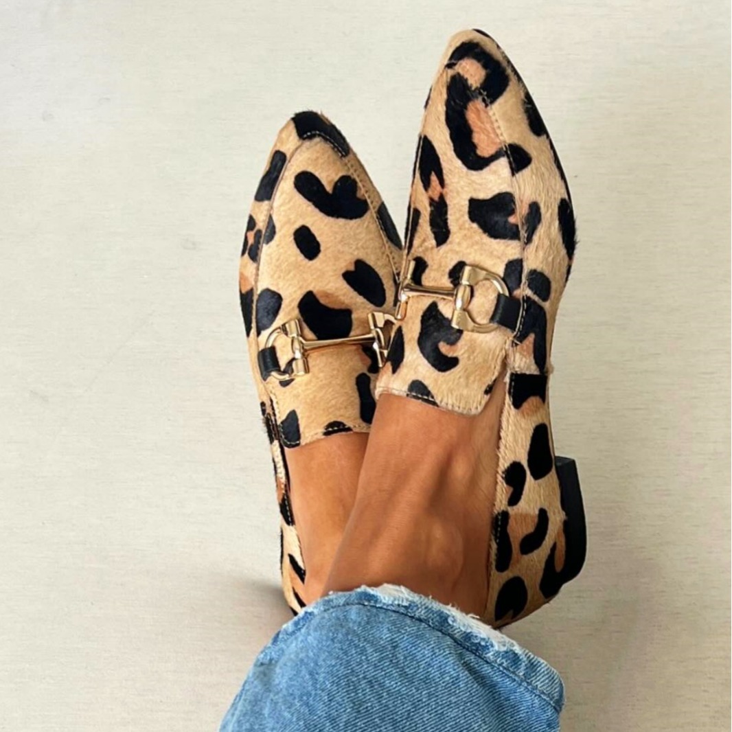 Mule Slip On - Sapatos Femininos Tamanho Grande 40-43 com