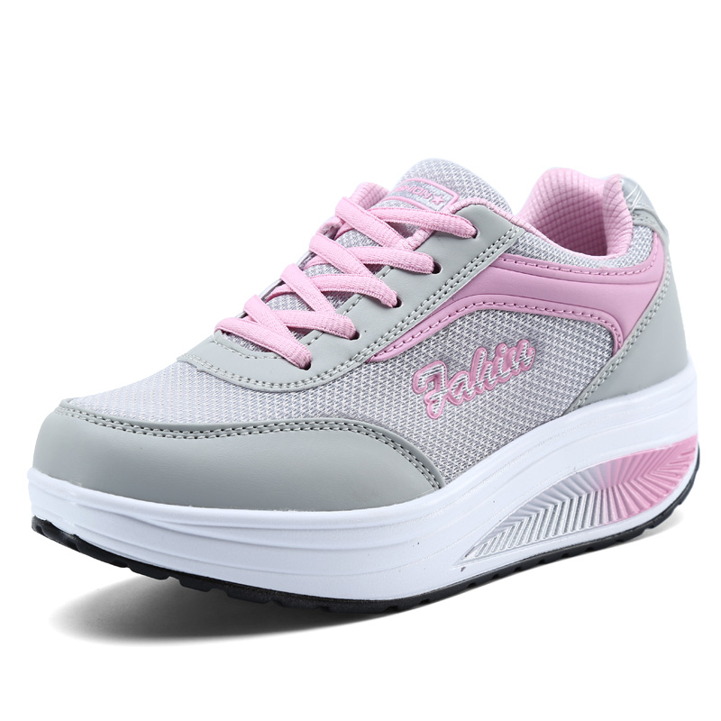 Women Shoes Skechers - Sapatos femininos vulcanizados, tênis de alta