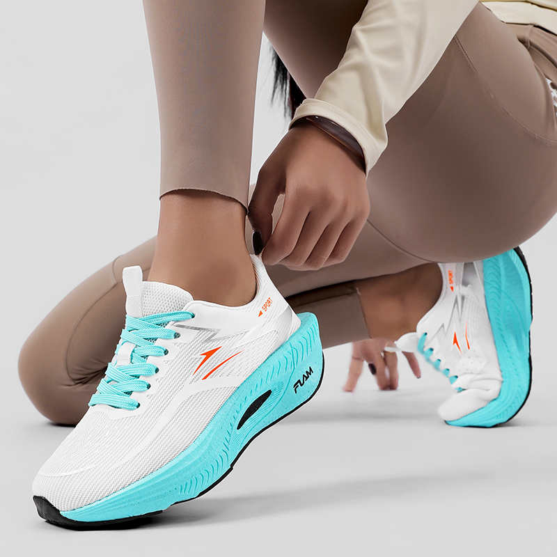 Women Shoes Qc - Tênis de Corrida Marathon com Placa