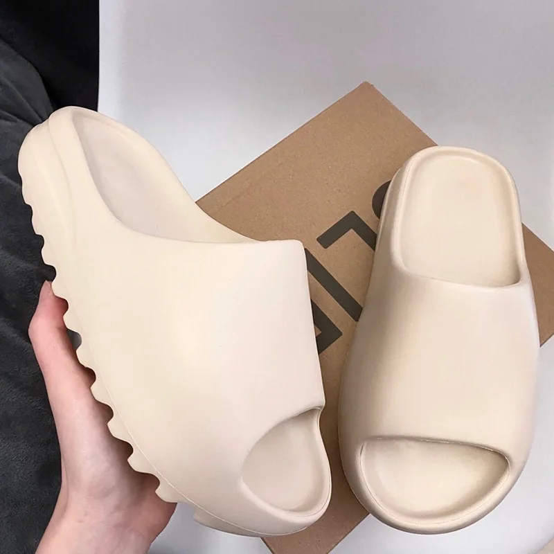 Mule Slip On - Chinelos antiderrapantes com plataforma grossa e