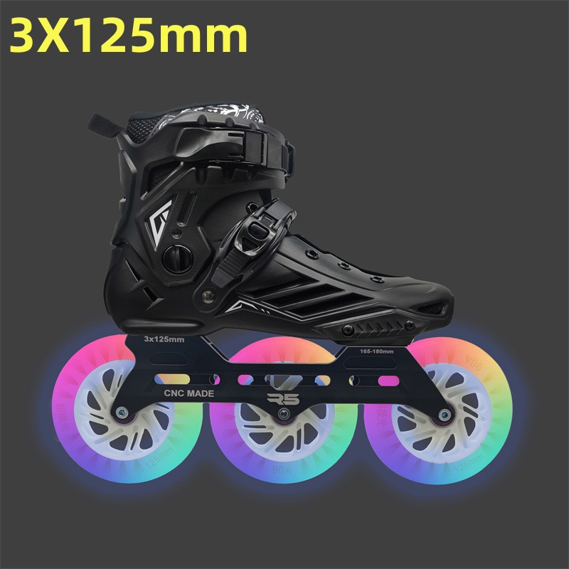 125mm led flash patins de velo - Women Shoes Qc avaliação e preço