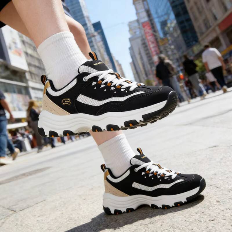 Tênis Chunky Skechers D Lites  - Women Shoes Skechers avaliação e preço