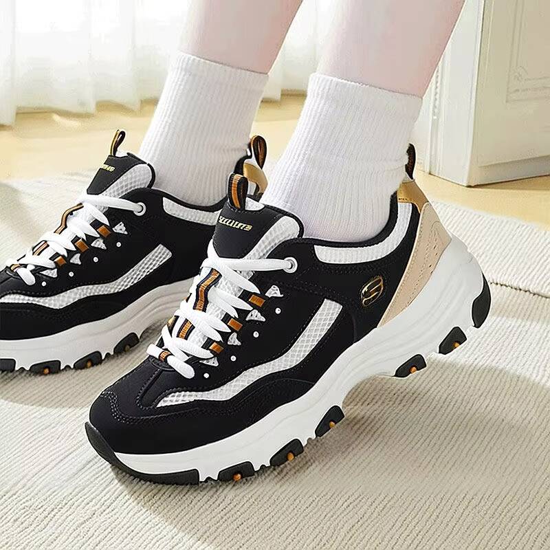 Tênis Chunky Skechers D Lites  - Women Shoes Skechers avaliação e preço