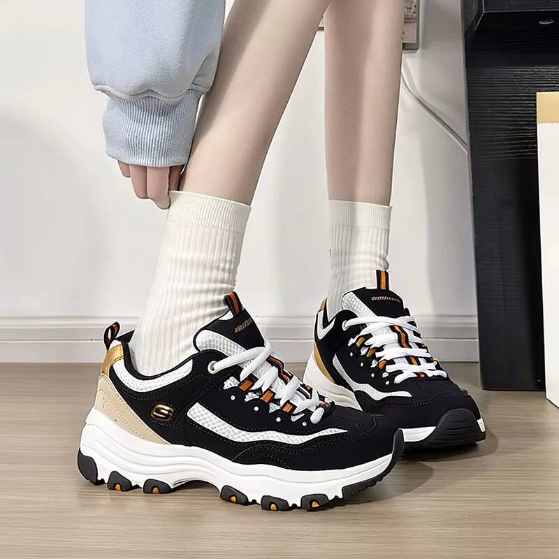 Tênis Chunky Skechers D Lites  - Women Shoes Skechers avaliação e preço