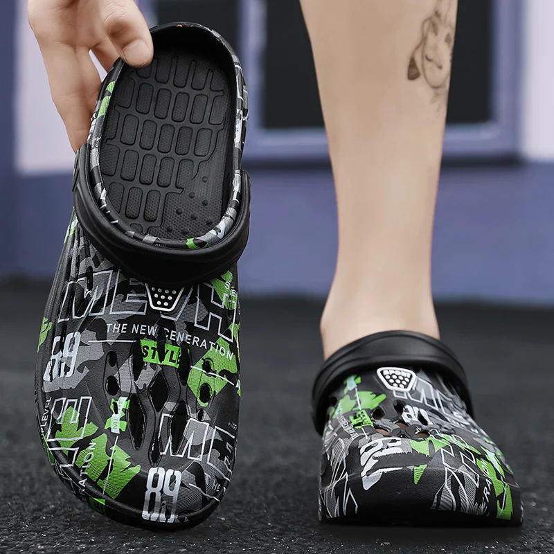 Chinelos Masculinos Plus Size  - Croc Style Clog avaliação e preço
