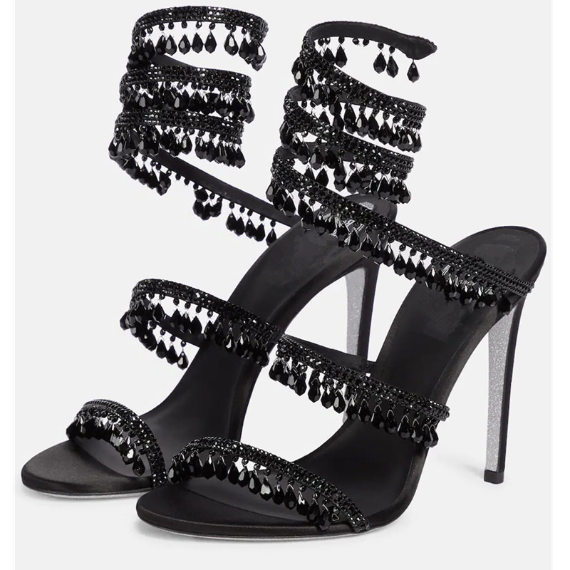Sandálias de salto alto com fr - Women'S Shoes Peep Toe avaliação e preço
