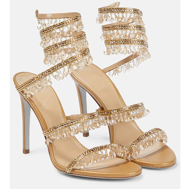 Sandálias de salto alto com fr - Women'S Shoes Peep Toe avaliação e preço