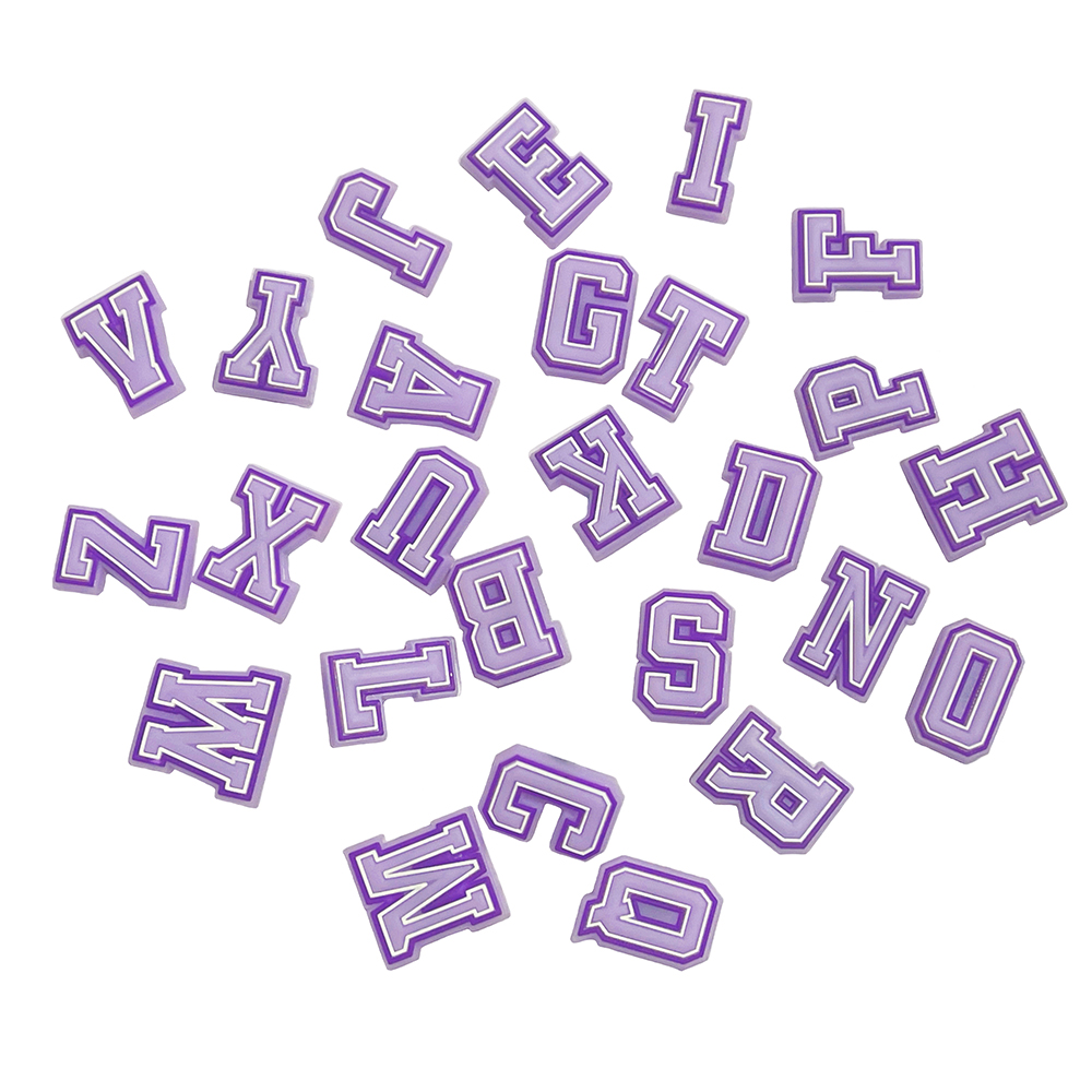Novos Pins de Letras do Alfabe - Croc Style Clog avaliação e preço