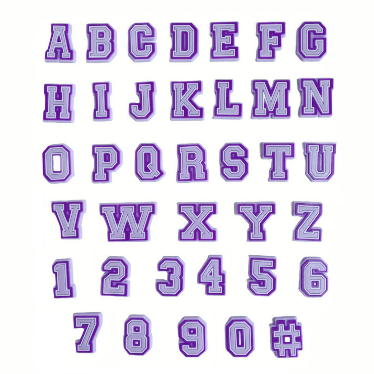 Novos Pins de Letras do Alfabe - Croc Style Clog avaliação e preço
