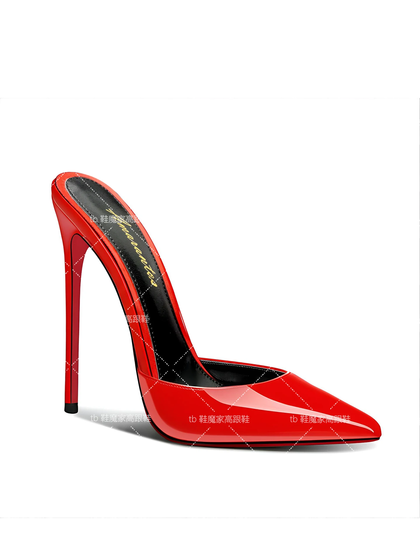 Novas sandálias pretas de bico - Patent Leather Pump avaliação e preço