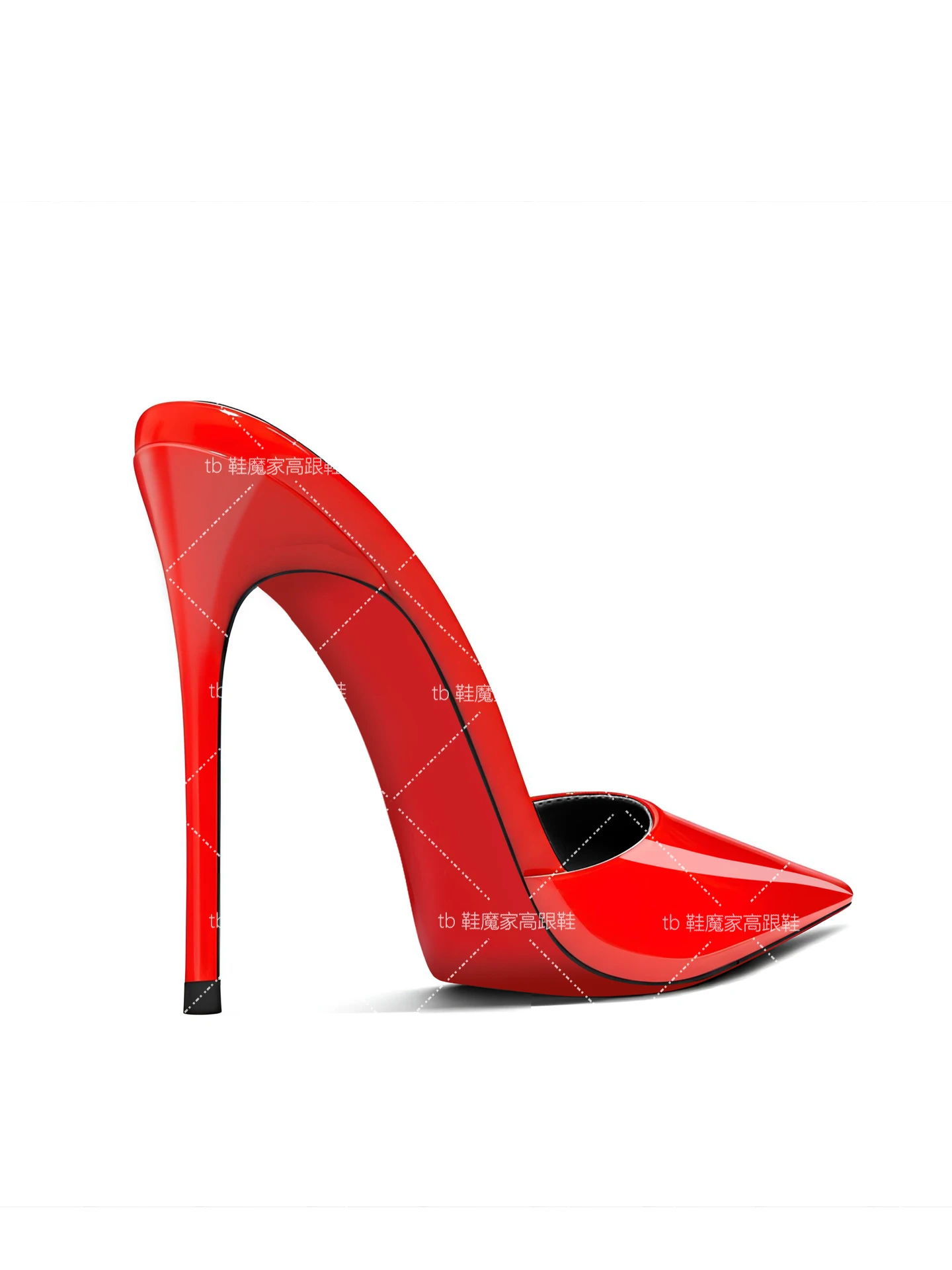 Novas sandálias pretas de bico - Patent Leather Pump avaliação e preço