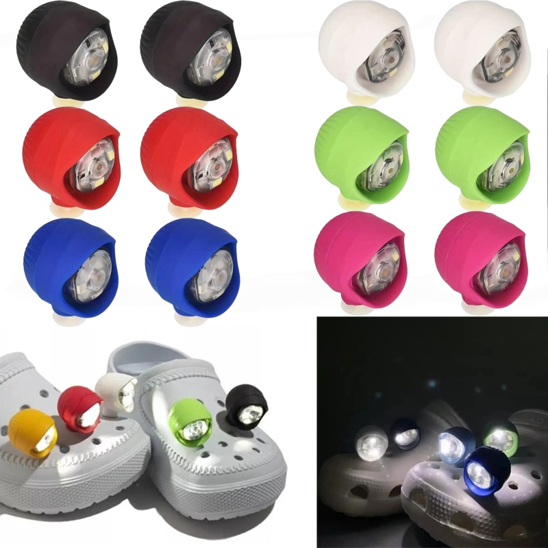 2/4/8 Peças Luzes Impermeáveis - Croc Style Clog avaliação e preço
