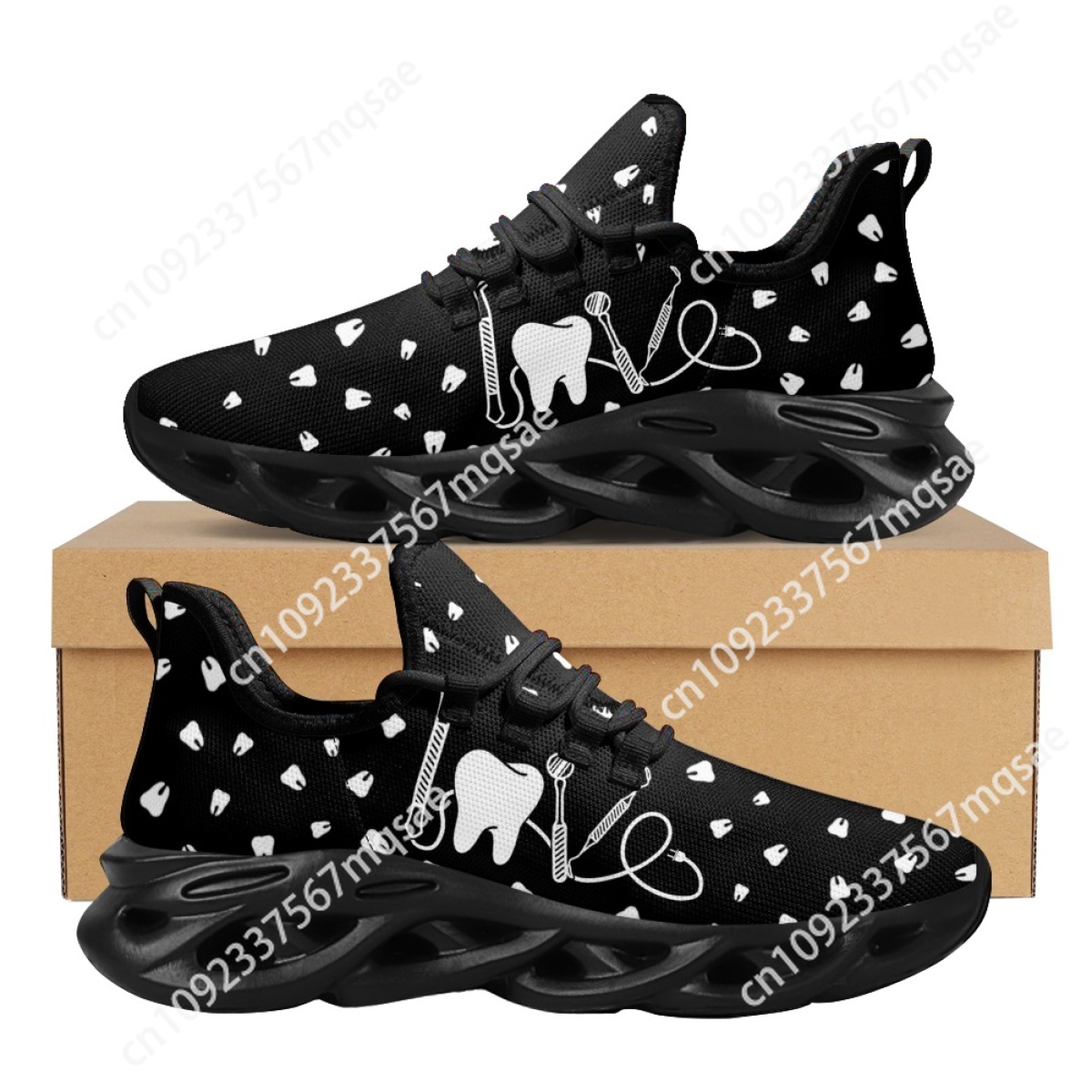 Preto e branco dentes institui - Women'S Shoes Nursing avaliação e preço