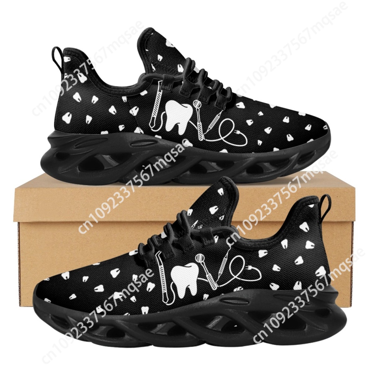 Preto e branco dentes institui - Women'S Shoes Nursing avaliação e preço