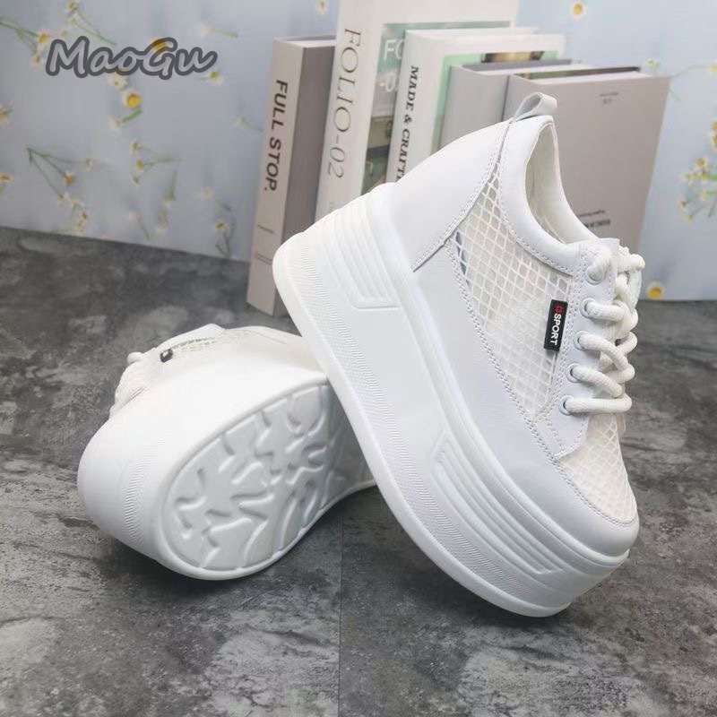 Tênis Feminino Plataforma de M - Wedge Heeled Sneaker avaliação e preço