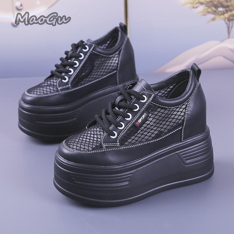 Tênis Feminino Plataforma de M - Wedge Heeled Sneaker avaliação e preço