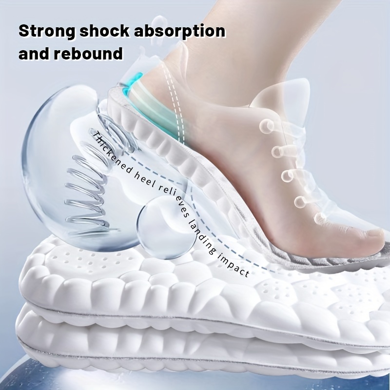 Palmilhas Esportivas 4D Macias - Women'S Shoes High Arch Support avaliação e preço