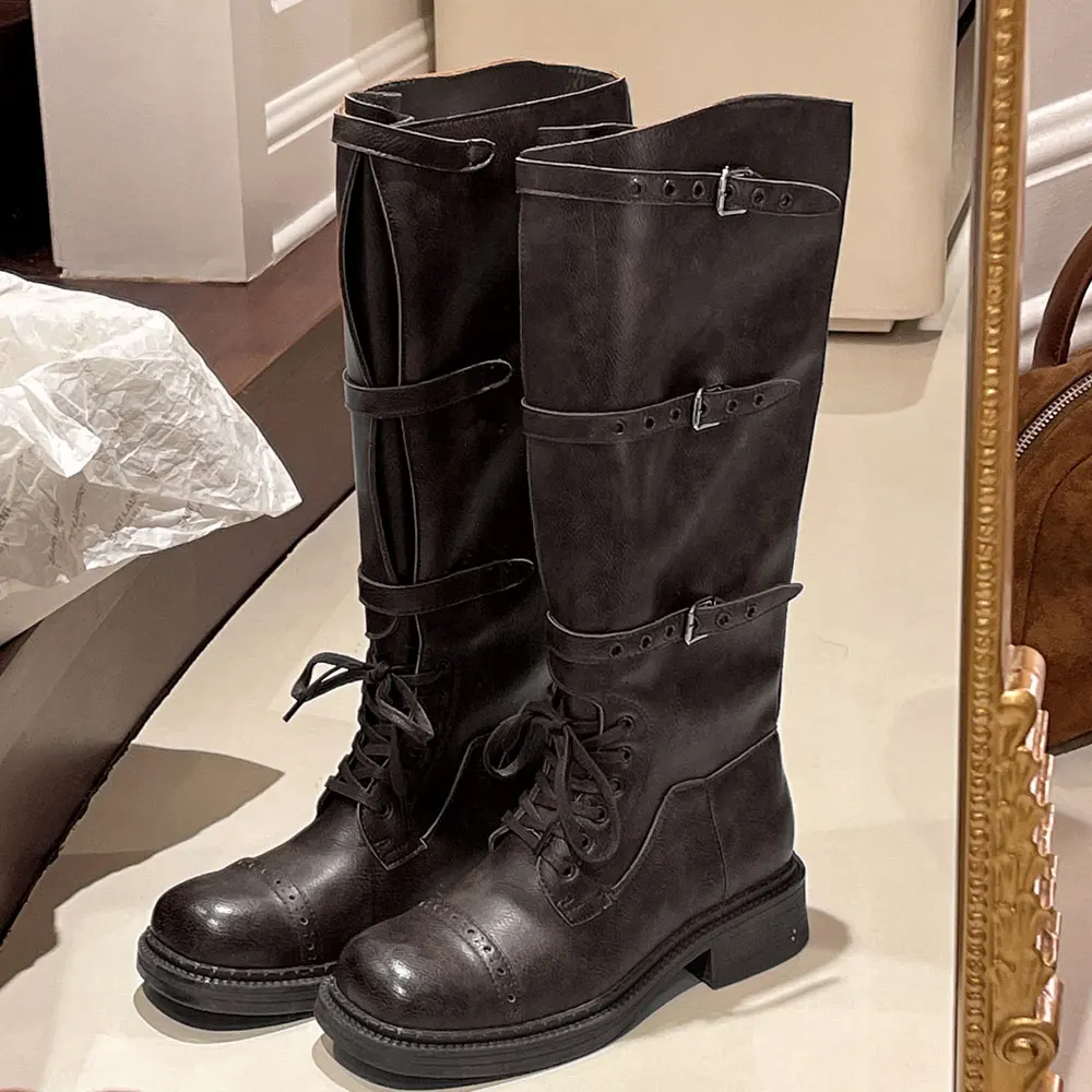 Botas altas de joelho feminina - Knee High Boots Women avaliação e preço