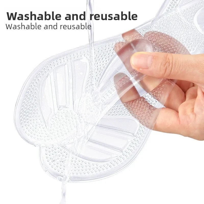 1 Par de Palmilhas Transparent - Women'S Shoes High Arch Support avaliação e preço
