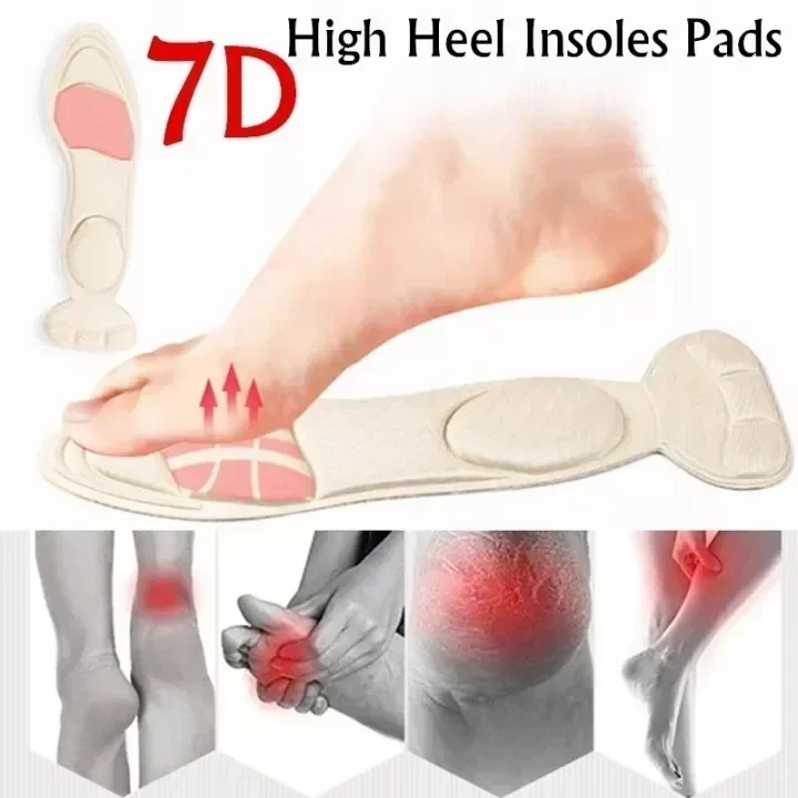 2/4 Peças Palmilhas Macias de  - Women'S Shoes High Arch Support avaliação e preço