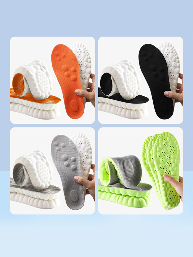 Palmilhas Ortopédicas de Látex - Women'S Shoes High Arch Support avaliação e preço