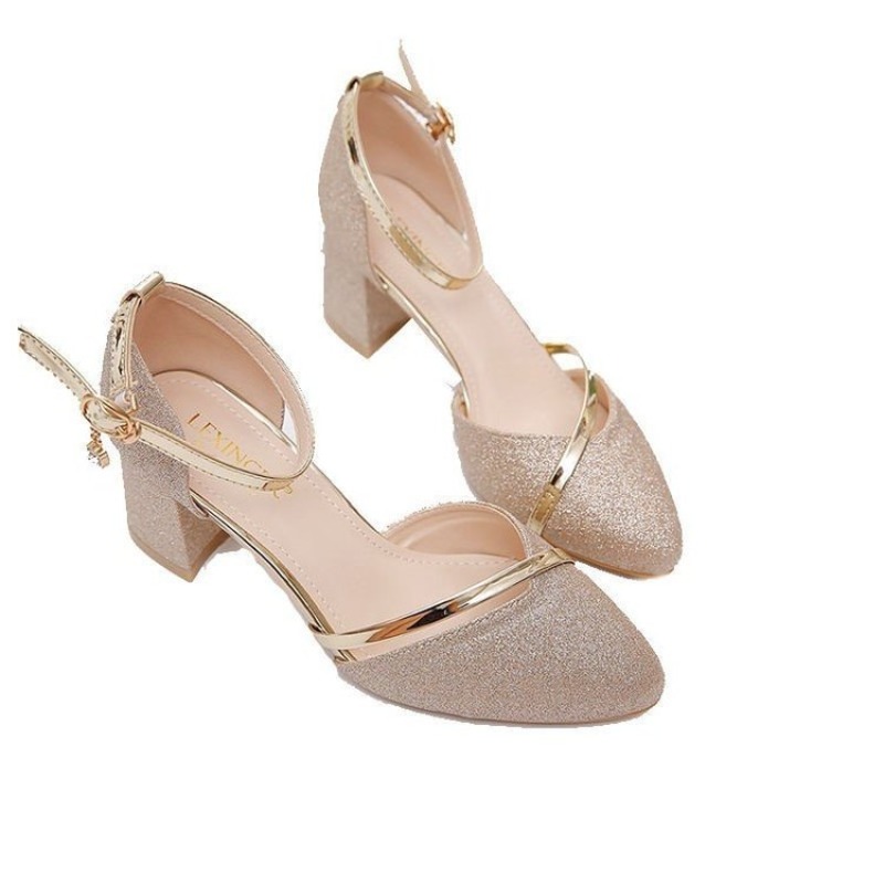 Sapatos Femininos de Salto Blo - Ankle Strap Heels avaliação e preço