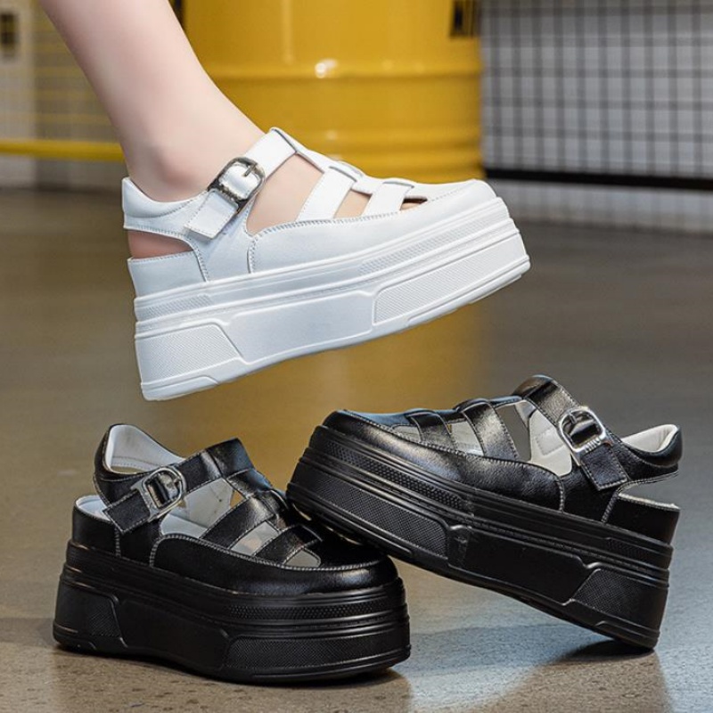 Sandálias Femininas de Verão e - Wedge Heeled Sneaker avaliação e preço