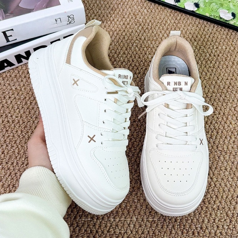 Tênis Brancos Respiráveis para - Women'S Shoes Back To School avaliação e preço