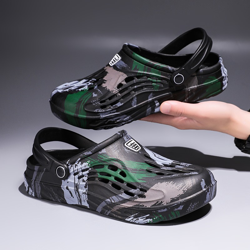 Sandálias de Verão Masculinas  - Croc Style Clog avaliação e preço