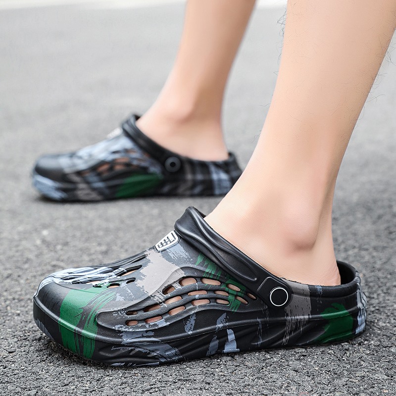 Sandálias de Verão Masculinas  - Croc Style Clog avaliação e preço