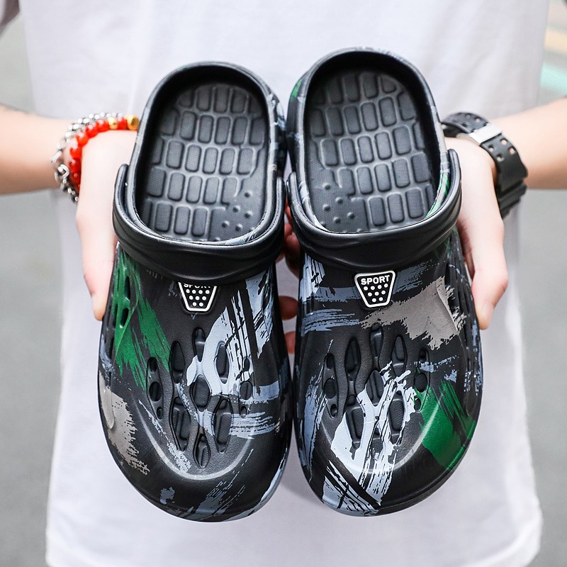 Sandálias de Verão Masculinas  - Croc Style Clog avaliação e preço