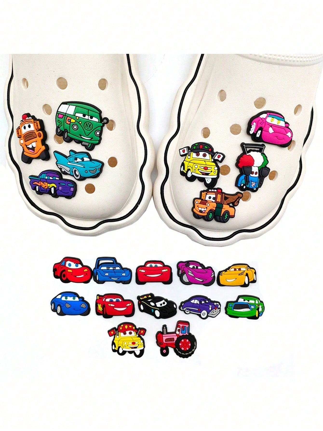 10/20 Peças de Charms de Sapat - Women'S Shoes Back To School avaliação e preço