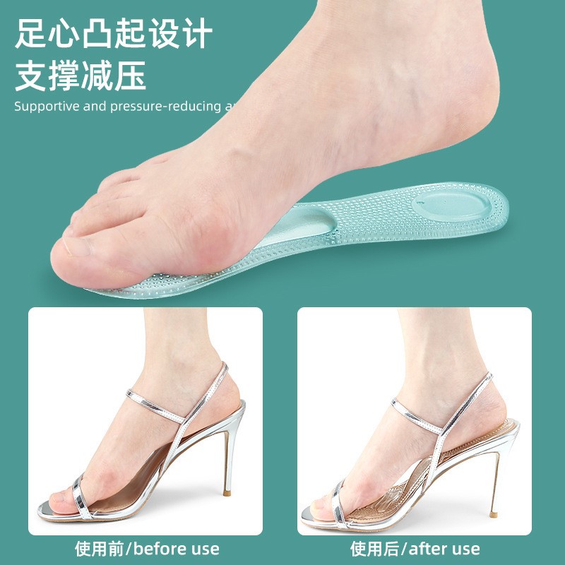 1 par de palmilhas ortopédicas - Women'S Shoes High Arch Support avaliação e preço
