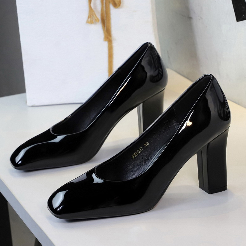Bigtree moda bombas de couro p - Patent Leather Pump avaliação e preço