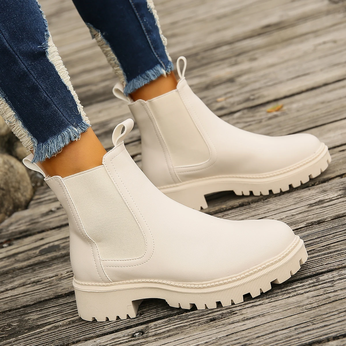 Novo outono inverno chelsea bo - Women Shoes Types avaliação e preço