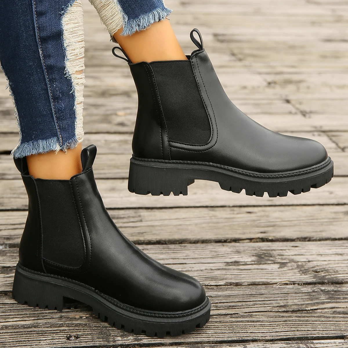 Novo outono inverno chelsea bo - Women Shoes Types avaliação e preço