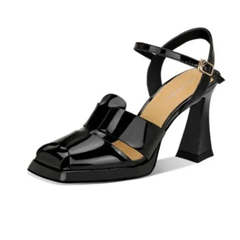 Sandálias de salto alto femini - Ankle Strap Heels avaliação e preço