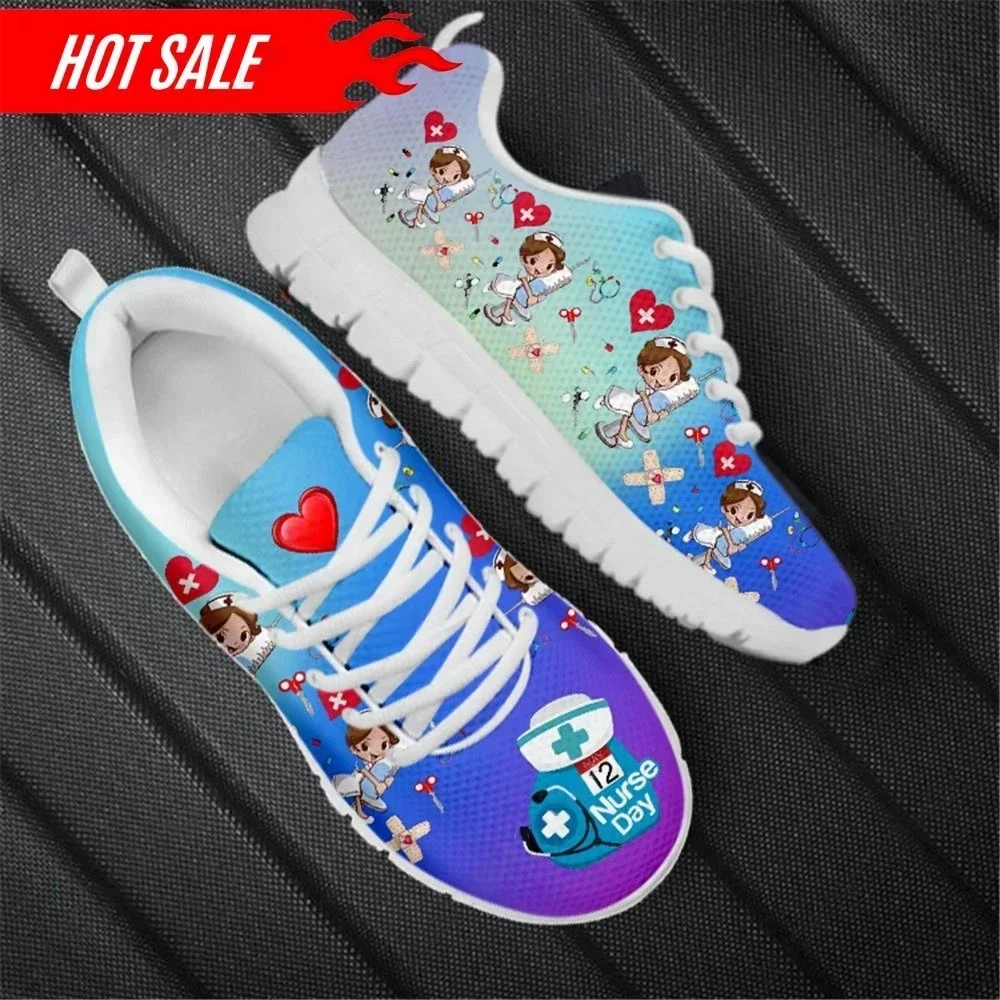 Sapatos baixos com estampa de  - Women'S Shoes Nursing avaliação e preço