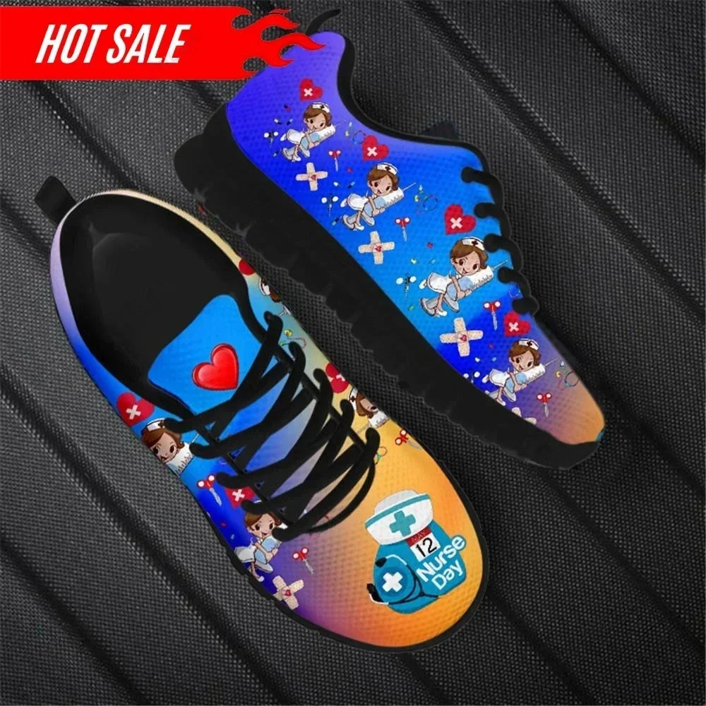 Sapatos baixos com estampa de  - Women'S Shoes Nursing avaliação e preço