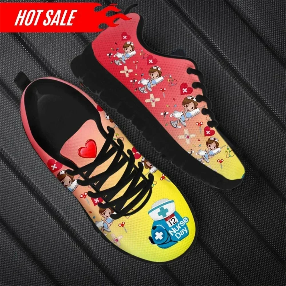 Sapatos baixos com estampa de  - Women'S Shoes Nursing avaliação e preço