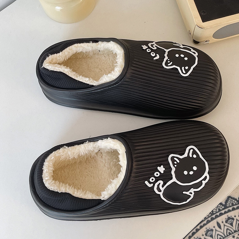 Verão kawaii gatos chinelos fe - Women Shoes Waterproof avaliação e preço