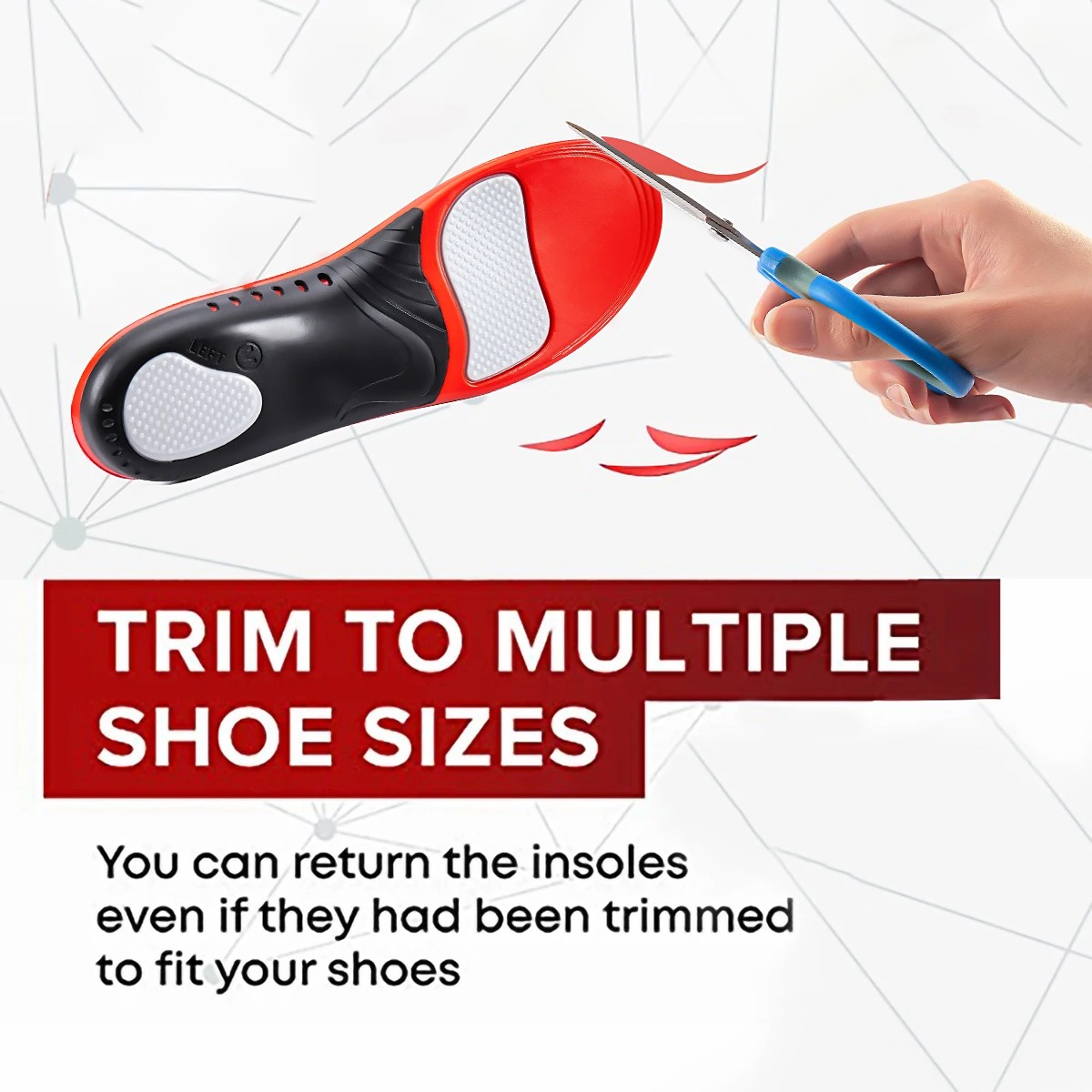 Palmilhas de suporte de arco a - Women'S Shoes High Arch Support avaliação e preço